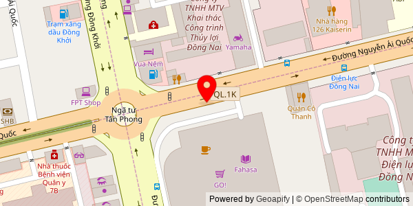 Map location for Bánh Mì Cô Mai
