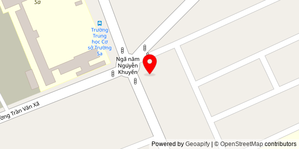 Map location for Bánh Mì NGON