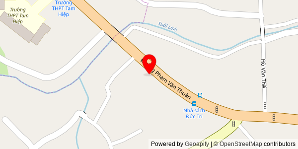 Map location for Bánh mì Thanh Sang