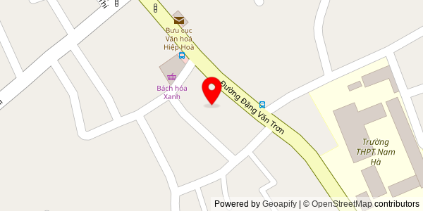 Map location for HAMI - Hamburger, Bánh mì - 32 Đặng Văn Trơn