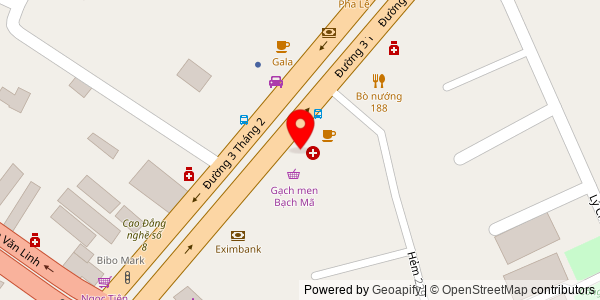 Map location for Bánh mì B & Q