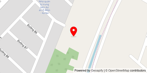 Map location for Bánh mì chả cá Rẻ Cần Thơ