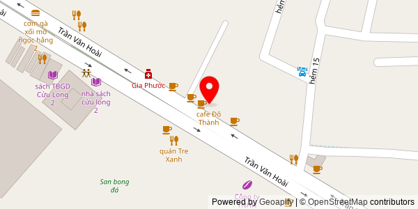 Map location for Cơm Dương Châu - Bánh Mì