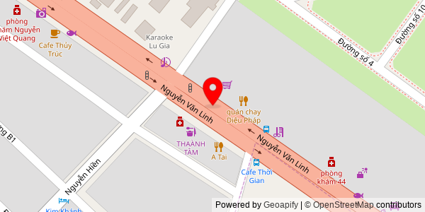 Map location for Lò Bánh Mì 24h
