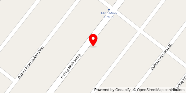 Map location for Bánh mì 3 Sạch - Shop house Minh Mạng, Đà Nẵng