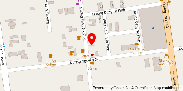 Map location for Bánh Mì Bà Ba