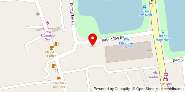 Map location for Bánh Mì Bơ