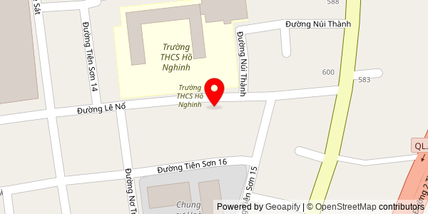 Map location for Bánh Mì Kebab Nova