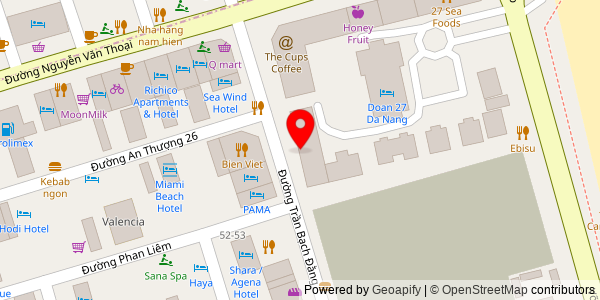 Map location for Banh Mi Phuong