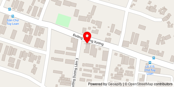 Map location for Bánh mì Tân Vinh