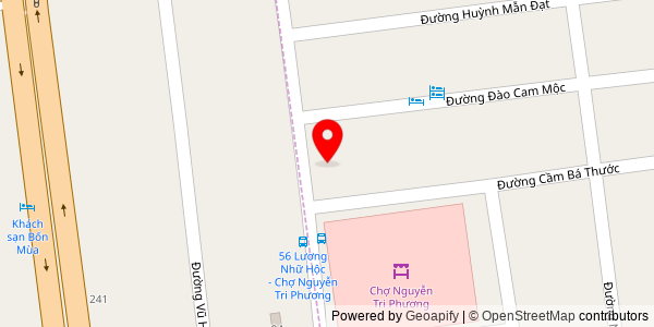 Map location for Cửa hàng bánh mì