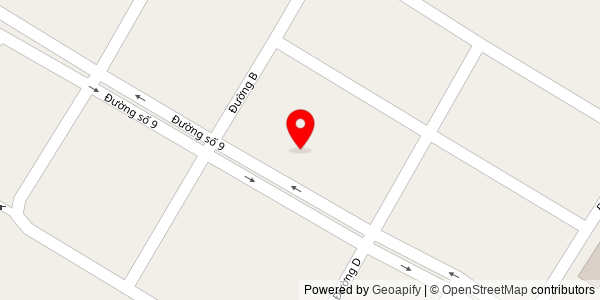 Map location for Bánh mì Bình Định