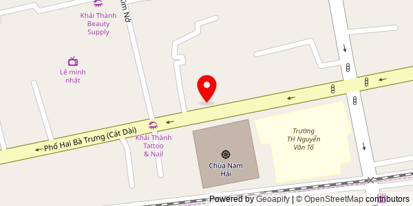 Map location for Tiệm Bánh Mì Ông Bà Cụ