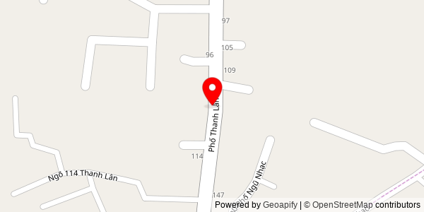 Map location for Bami K Bánh Mì Sài Gòn