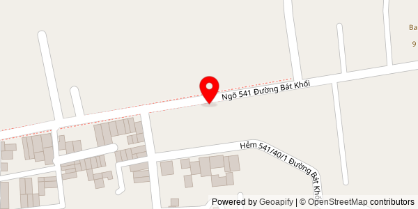 Map location for Bánh Mì Cô Hà