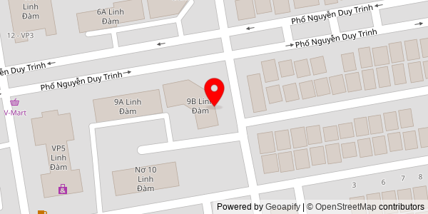 Map location for BREAD UP LINH ĐÀM - BÁNH MÌ VIỆT NAM