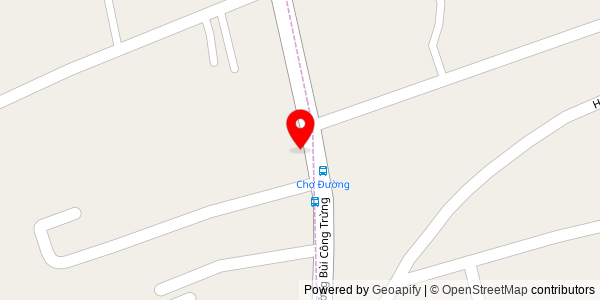 Map location for Bánh Mì Đặc Ruột Vàng Hậu