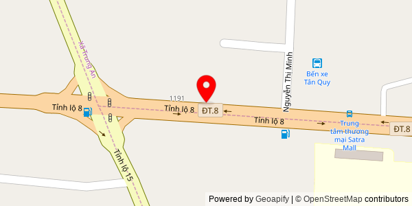 Map location for Bánh mì Bành Hồng