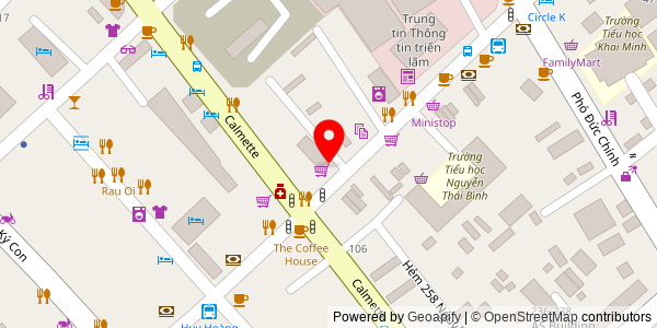 Map location for Banh mi bo kho