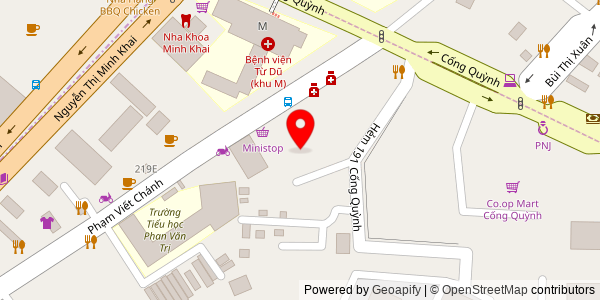 Map location for Bánh mì bò nướng bơ Campuchia