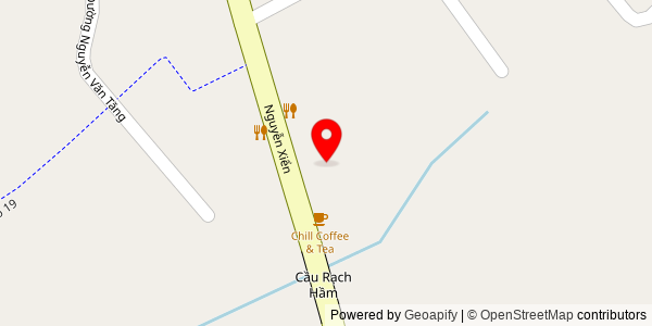 Map location for Bánh mì chay hạnh phúc Chỉ nhánh 1