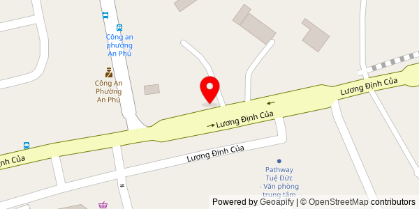 Map location for Bánh Mì Chú Mười