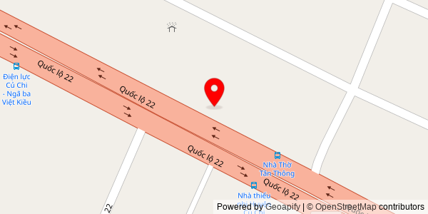 Map location for Bánh mì Dì Nga