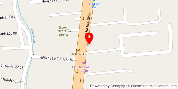Map location for Bánh Mì Heo Quay Như Lâm