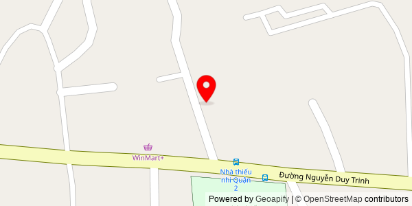 Map location for Bánh mì Khánh