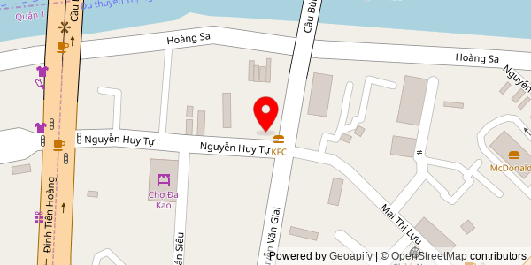 Map location for banh mì khô bò Phương Liên