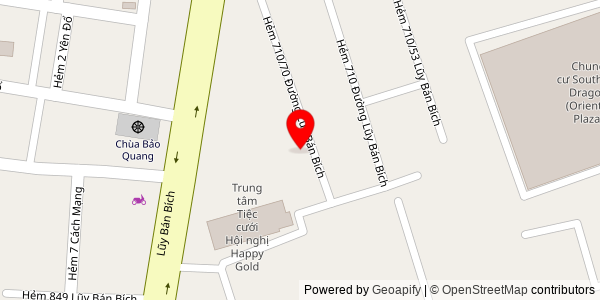 Map location for BÁNH MÌ MR HÀ