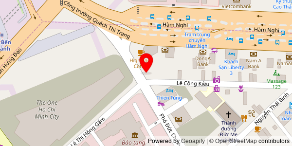 Map location for Bánh mì Ngon lắm