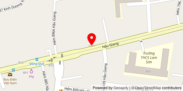 Map location for BÁNH MÌ PHÁT LỘC HỶ | BÁNH MÌ NGON QUẬN 6