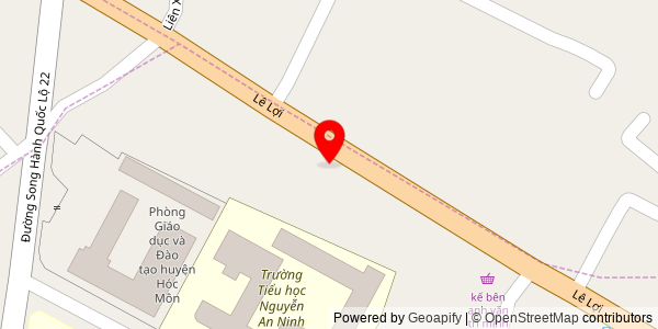 Map location for Bánh Mì Thịt Nướng 91 Lê Lợi
