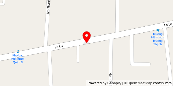 Map location for Bánh Mì Trung Tín