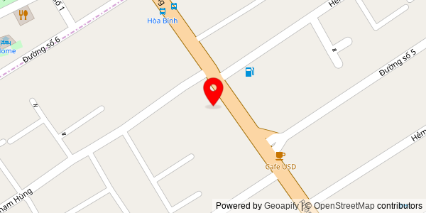 Map location for Bánh Mì-Xôi Mặn-Hủ Tiếu Tư Mập