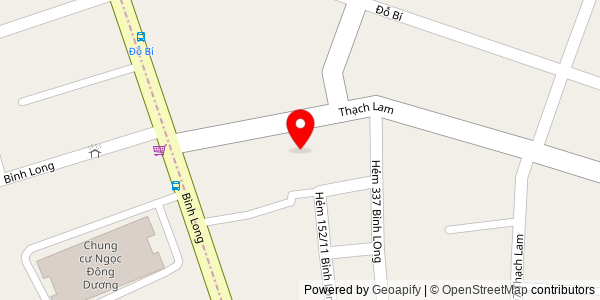Map location for Hân Ni - Tiệm Bánh Mì - Bánh Bao- Trà Trái Cây