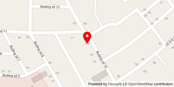 Map location for Quán 28 Nui Xào Bò Bánh Mì Chảo