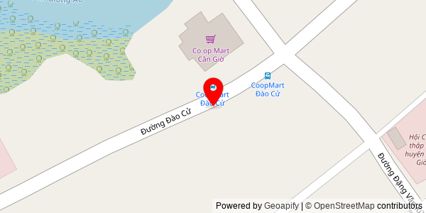 Map location for Tiệm Bánh Mì Gà Xé
