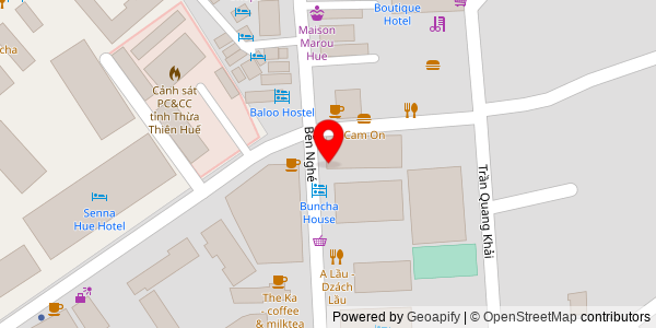 Map location for Bánh Mì Ba Bự