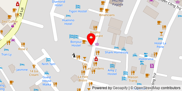 Map location for Banh mi de nhat