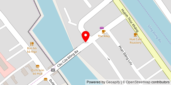 Map location for Bánh mì heo quay