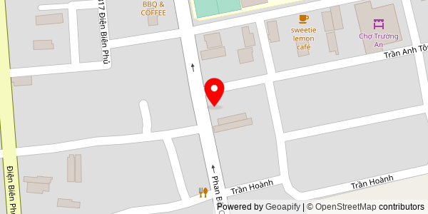 Map location for Bánh Mì KuTin