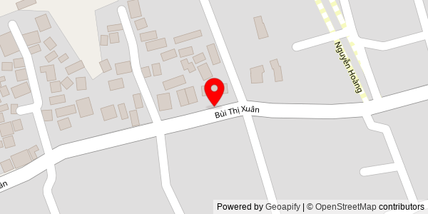Map location for Bánh Mì O Bê