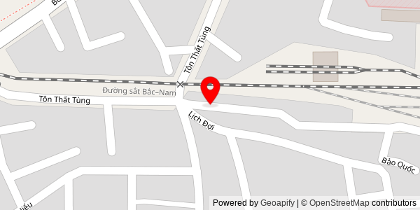 Map location for Bánh mì o Xí