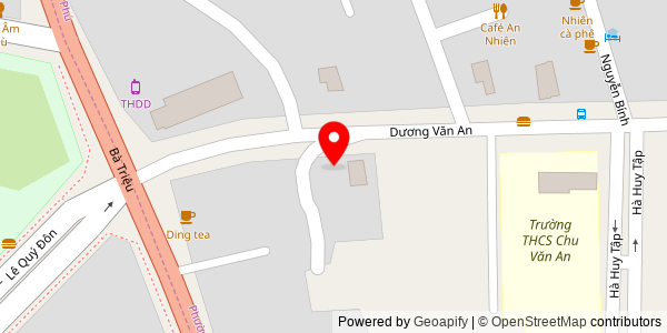 Map location for Bánh mì thịt nướng