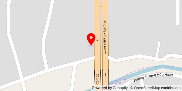 Map location for Bánh Mi Trân