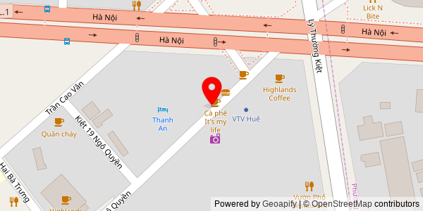 Map location for Bánh Mì Truyền Thống Đông Ba cơ sở 3 45 Ngô Quyền