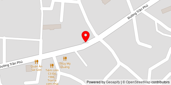 Map location for Bánh mì truyền thống Đông Ba (Cơ sở 7)