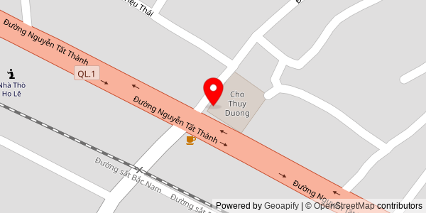 Map location for Cửa Hàng Bánh Mì Kebab Nova Nguyễn Tất Thành